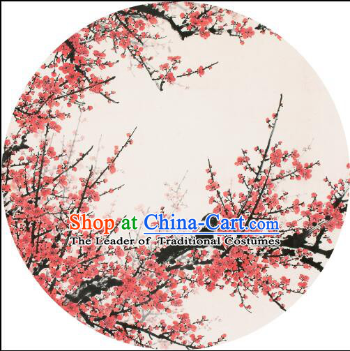 Chinese Classic Handmade Oiled Paper Umbrella Plum in Winter