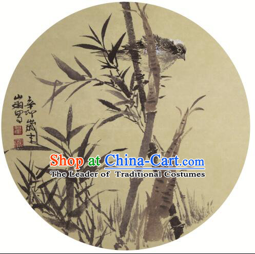 Chinese Painting Umbrella Handmade Oiled Paper Umbrella Parasol Sunshade Top Quality Dancing Bamboo