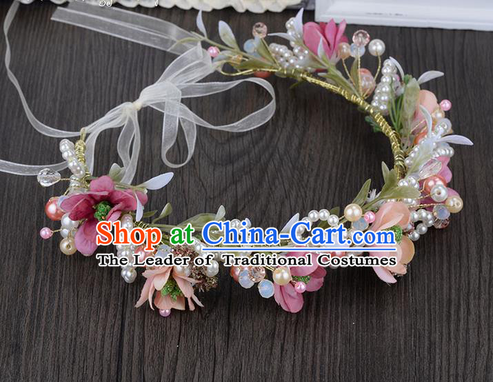 Traditional Jewelry Accessories, Princess Hair Accessories, Bride Wedding Hair Accessories, Headwear, Baroco Style Flowers Hair Claw for Women