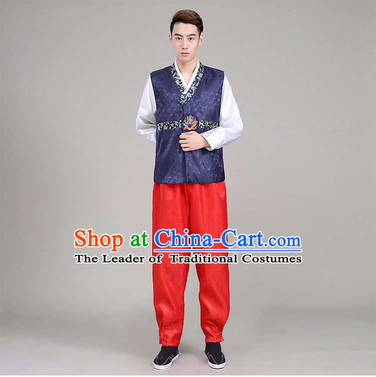 Korean Traditional Men Formal Dress Men Clothes Traditional Korean Traditional Costumes Wedding Dress Full Dress Formal Attire Ceremonial Dress Court