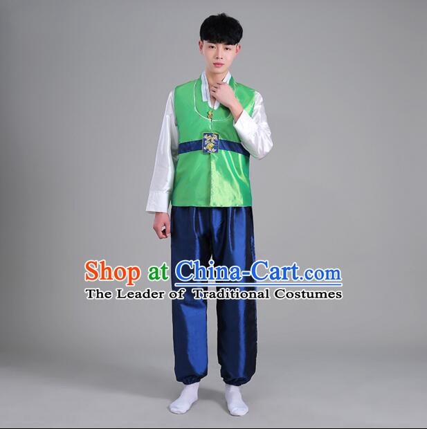 Korean Men Dancing Clothes High Quality Stage Costumes Traditional Costumes Korean Full Dress Formal Attire Ceremonial Dress  Dae Jang Geum