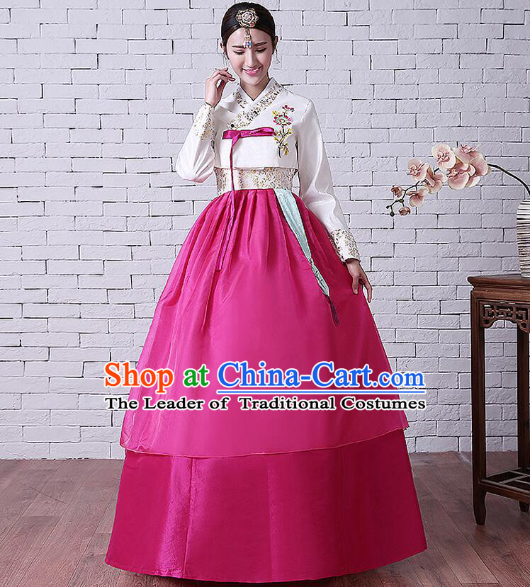 Korean Traditional Costumes Ancient Clothes Wedding Dress Korean Full Dress Formal Attire Ceremonial Dress Court Stage Dancing