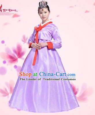 Korean Traditional Costumes Clothes Korean Full Dress Formal Attire Ceremonial Dress Court Stage Dancing