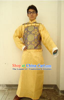 Ancient Clothes For Men Emperor Dress Groom Chinese Traditional Costume Qing Dynasty