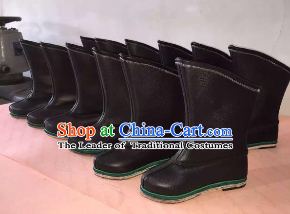 Traditional Chinese Minority Mongol Nationality Ethnic Minorities Mongolian Cowhide Boots Mongolian Jockey Boots Tanks Boots