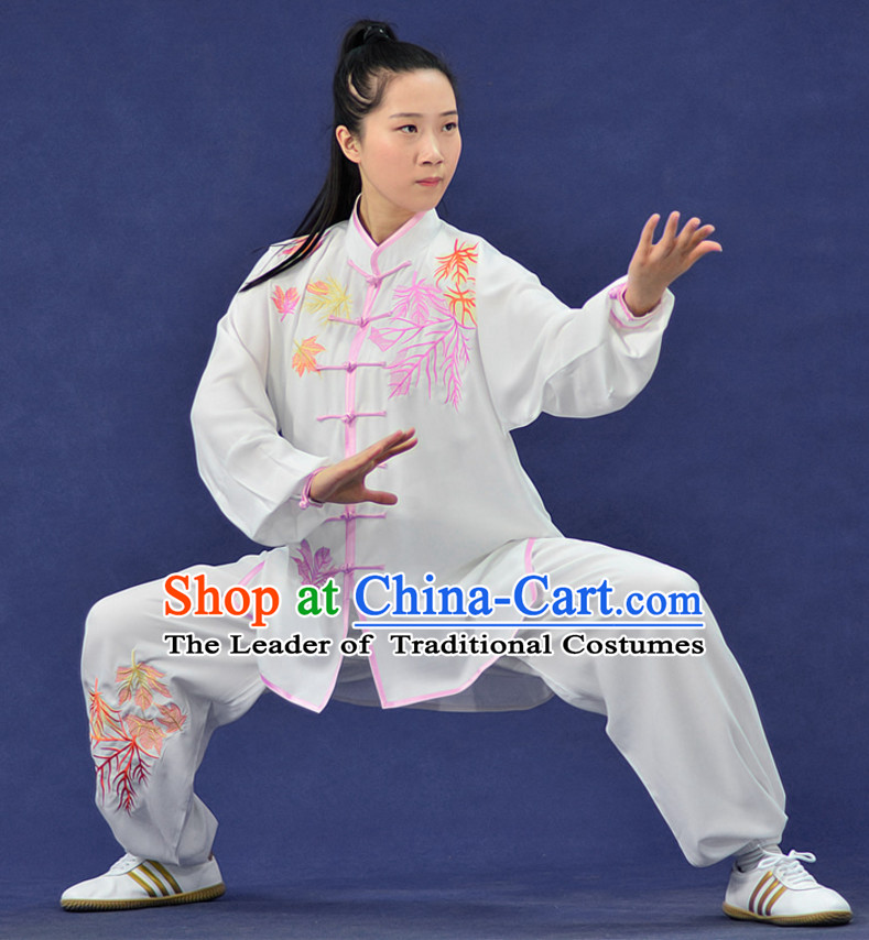 Kung Fu Costume Jacket Uniform Martial Arts Clothes Shaolin Uniform Kungfu Uniforms Supplies for Men Women Adults Kids