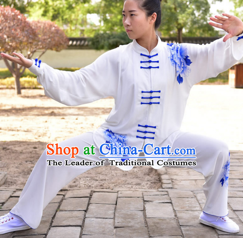 Top Kung Fu Flax Clothing Mandarin Costume Jacket Martial Arts Clothes Shaolin Uniform Kungfu Uniforms Supplies for Men Women Adults Children