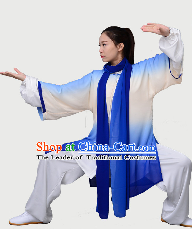 Top Tai Chi Uniforms Kung Fu Costume Martial Arts Kung Fu Training Uniform Gongfu Shaolin Wushu Clothing for Men Women Adults Children