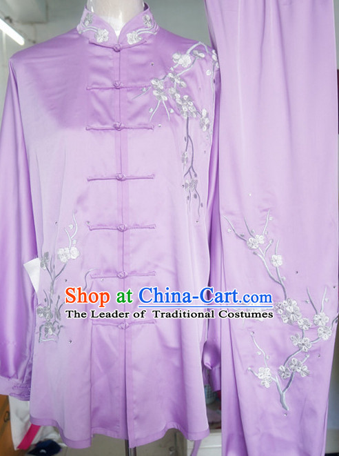 Top Tai Chi Uniforms Kung Fu Costume Martial Arts Kung Fu Training Uniform Gongfu Shaolin Wushu Clothing for Men Women Adults Children