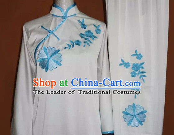 Top Kung Fu Costume Martial Arts Kung Fu Training Uniform Gongfu Shaolin Wushu Clothing for Men Women Adults Children