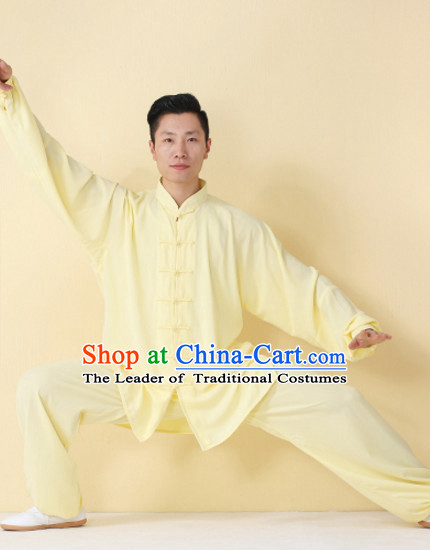 Top Tai Chi Uniforms Kung Fu Costume Martial Arts Kung Fu Training Uniform Gongfu Shaolin Wushu Clothing for Men Women Adults Children