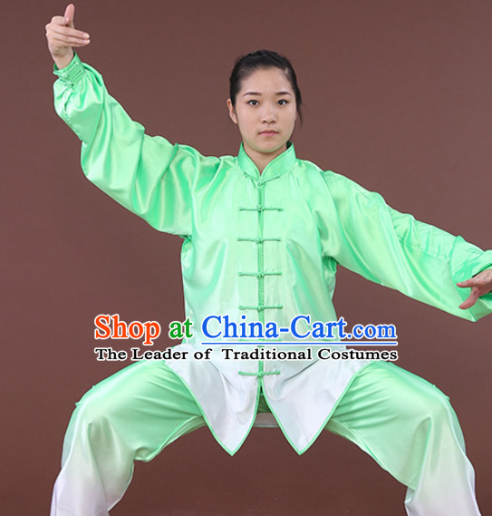 Top Tai Chi Uniforms Kung Fu Costume Martial Arts Kung Fu Training Uniform Gongfu Shaolin Wushu Clothing for Men Women Adults Children