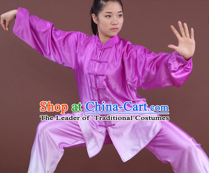 Top Tai Chi Uniforms Kung Fu Costume Martial Arts Kung Fu Training Uniform Gongfu Shaolin Wushu Clothing for Men Women Adults Children