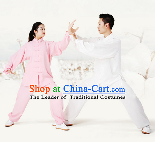 Top Tai Chi Uniforms Kung Fu Costume Martial Arts Kung Fu Training Uniform Gongfu Shaolin Wushu Clothing for Men Women Adults Children