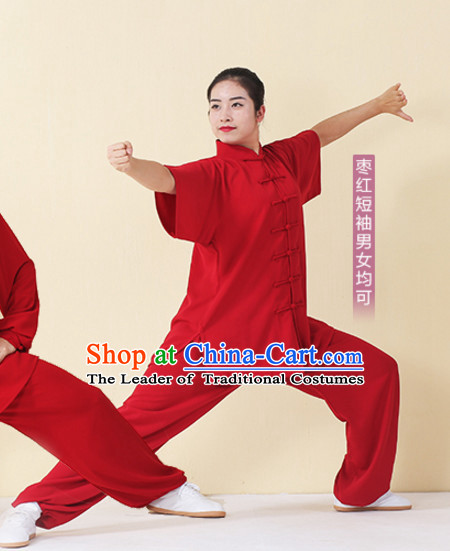 Top Tai Chi Uniforms Kung Fu Costume Martial Arts Kung Fu Training Uniform Gongfu Shaolin Wushu Clothing for Men Women Adults Children