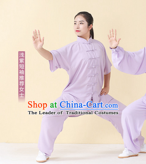 Top Tai Chi Uniforms Kung Fu Costume Martial Arts Kung Fu Training Uniform Gongfu Shaolin Wushu Clothing for Men Women Adults Children