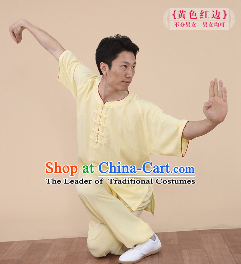 Top Tai Chi Uniforms Kung Fu Costume Martial Arts Kung Fu Training Uniform Gongfu Shaolin Wushu Clothing for Men Women Adults Children