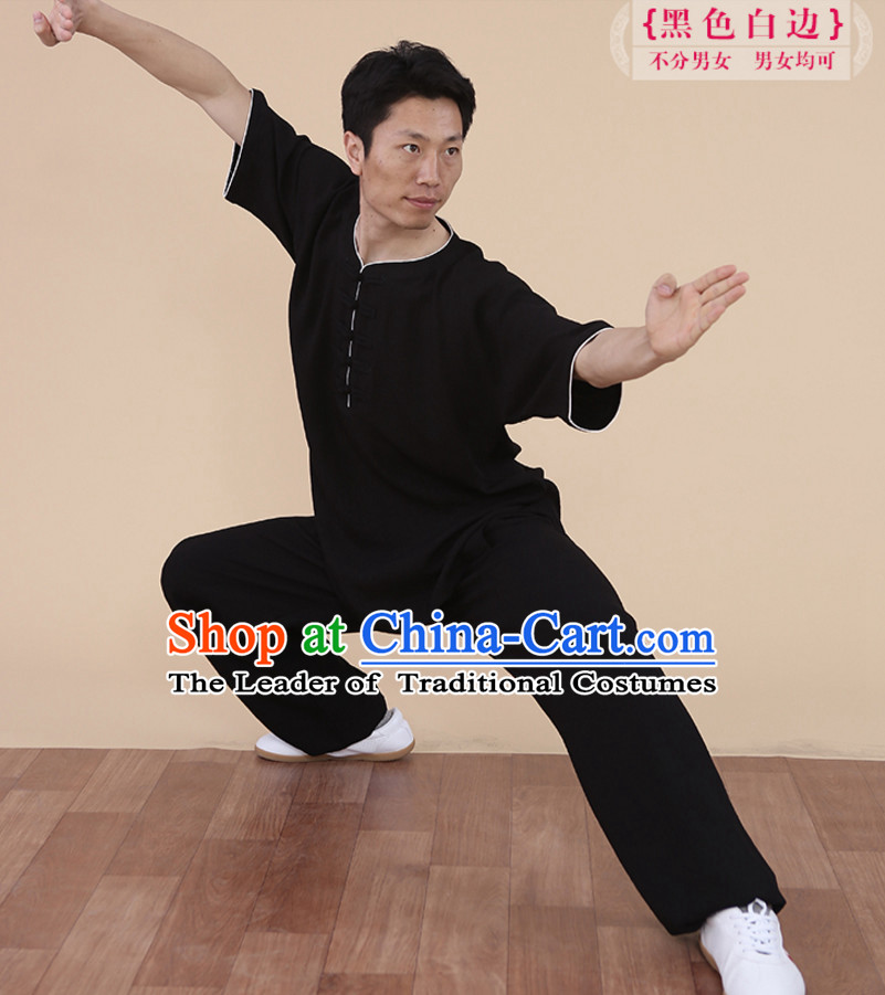 Top Tai Chi Uniforms Kung Fu Costume Martial Arts Kung Fu Training Uniform Gongfu Shaolin Wushu Clothing for Men Women Adults Children