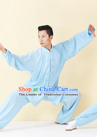 Top Tai Chi Uniforms Kung Fu Costume Martial Arts Kung Fu Training Uniform Gongfu Shaolin Wushu Clothing for Men Women Adults Children