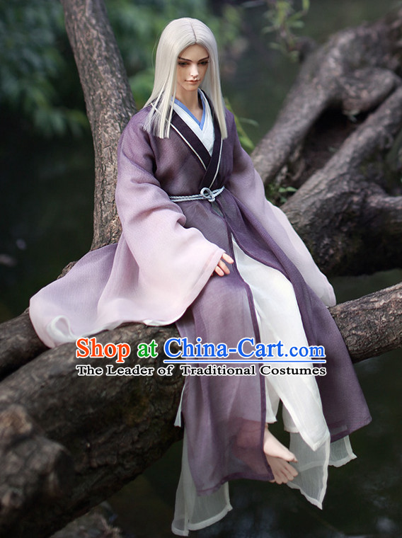 Chinese Style Dresses Chinese Prince Clothing Clothes Han Chinese Costume Hanfu for Men Adults Children