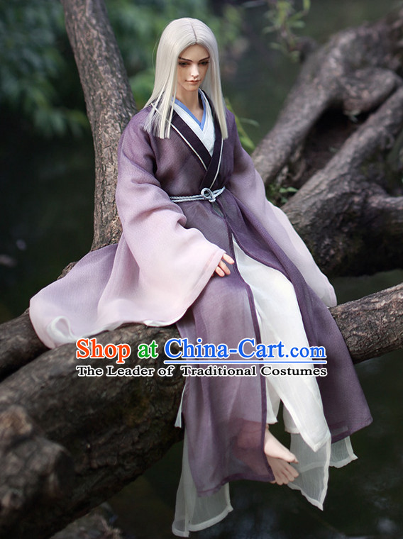 Chinese Style Dresses Chinese Prince Clothing Clothes Han Chinese Costume Hanfu for Men Adults Children