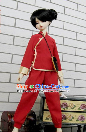 Chinese Classic Mandarin New Year Costumes for Girls or Women