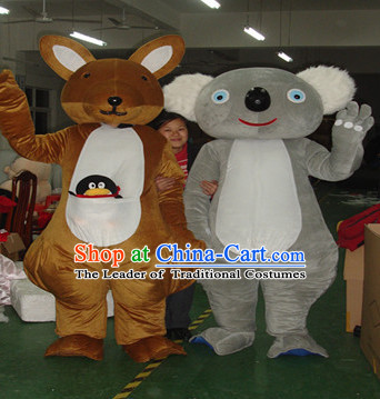 Mascot Uniforms Mascot Outfits Customized Walking Mascot Costumes Animal Cartoon Koala Mascots Costume