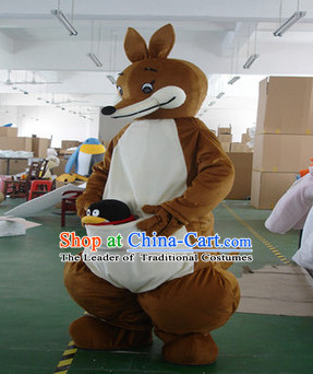 Mascot Uniforms Mascot Outfits Customized Walking Mascot Costumes Animal Kangaroo Mascots Costume