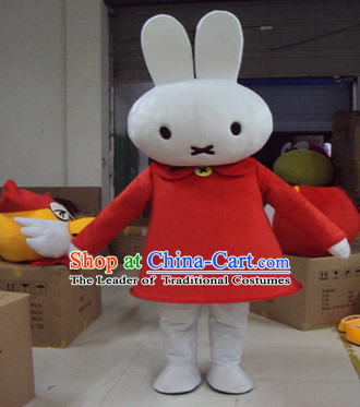 Mascot Uniforms Mascot Outfits Customized Walking Mascot Costumes Cartoon Character Rabbit Mascots Costume
