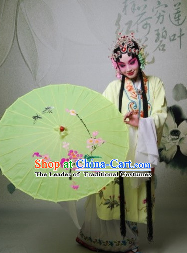 Chinese Opera Hua Dan Costumes and Headpieces Complete Set for Women