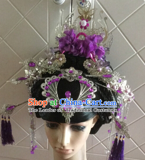 Ancient Chinese Style Princess Empress Hair Accessories for Women Girls Adults Children