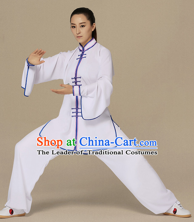 Top Kung Fu Competition Suits Kung Fu Gi Tai Chi Apparel Oriental Dress Wing Chun Apparel Taiji Uniform Chinese Kung Fu Outfit for Men Women Kids  Adults