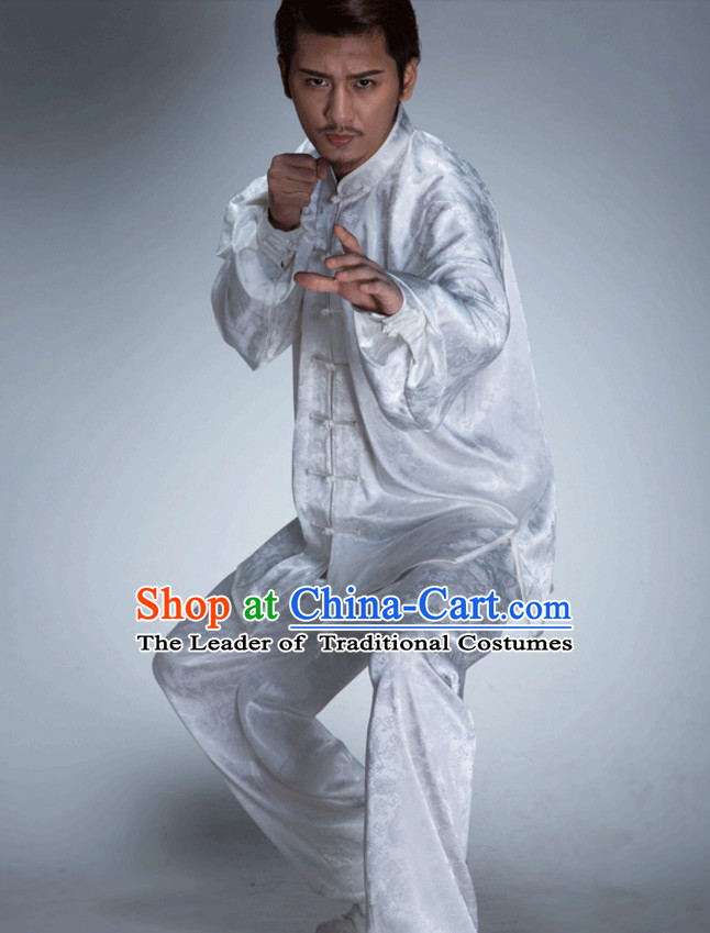 Top Kung Fu Competition Suits Kung Fu Gi Tai Chi Apparel Oriental Dress Wing Chun Apparel Taiji Uniform Outfit for Men Women Children Adults