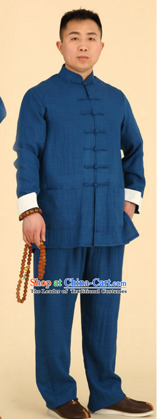 Chinese Asian Mandarin Kung Fu Martial Arts Practice and Competition Costume Wing Chun Apparel Taiji Tai Chi Uniform for Adults Children Men Women Boys Girls