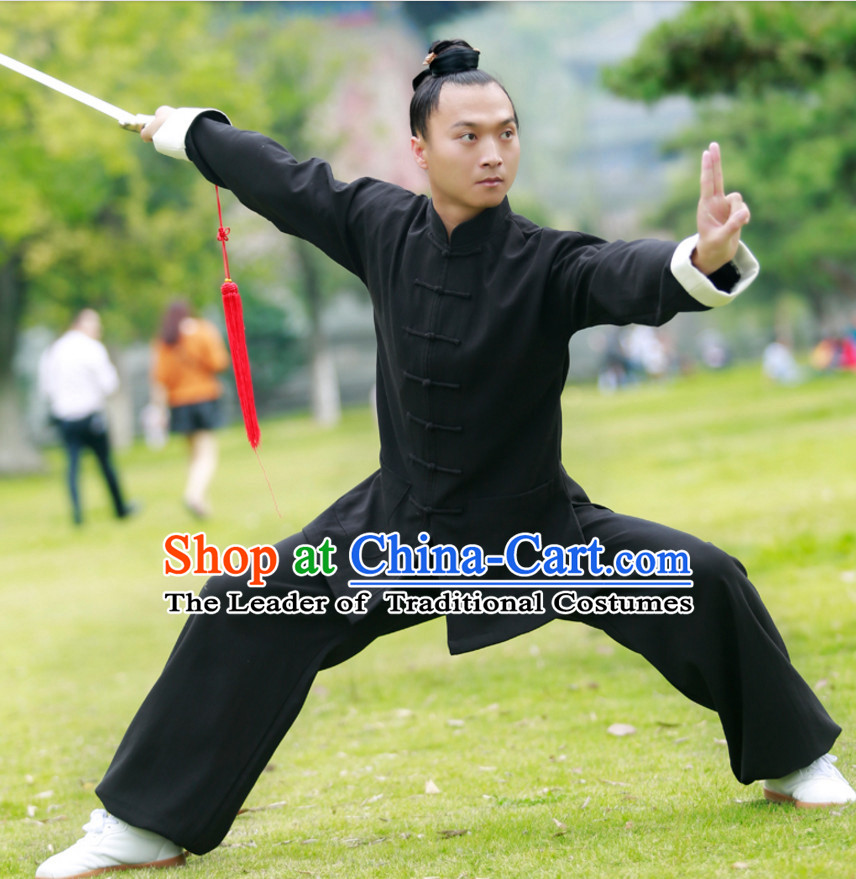 Top Wudang Winter Wear Tai Ji Master Taoist Uniform Taiji Tai Chi Uniforms for Adults Children Men Women Boys Girls