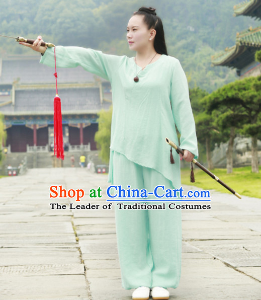 Top Wudang Tai Ji Master Taoist Uniform Taiji Tai Chi Uniforms for Adults Children Men Women Boys Girls