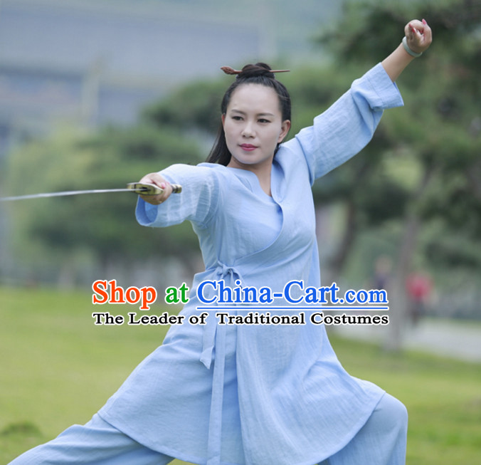 Top Wudang Tai Ji Master Taoist Uniform Taiji Tai Chi Uniforms for Adults Children Men Women Boys Girls