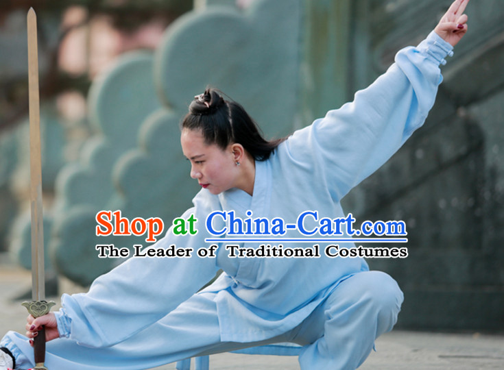 Top Wudang Tai Ji Master Taoist Uniform Taiji Tai Chi Uniforms for Adults Children Men Women Boys Girls