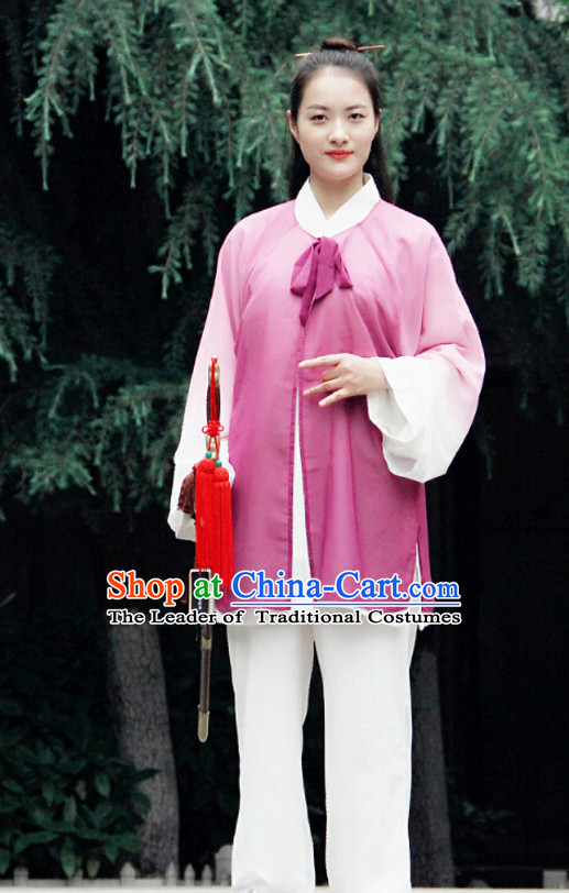 Top Wudang Tai Ji Master Taoist Uniform Taiji Tai Chi Uniforms for Adults Children Men Women Boys Girls