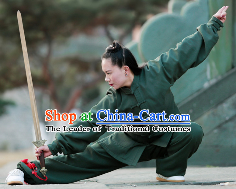 Top Wudang Tai Ji Master Taoist Uniform Taiji Tai Chi Uniforms for Adults Children Men Women Boys Girls