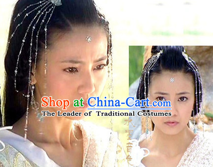 Ancient Chinese Empress Princess Phoenix Queen Crown Coronet Headpieces Headdress Hair Accessories Set