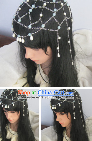 Ancient Chinese Empress Princess Phoenix Queen Crown Coronet Headpieces Headdress Hair Accessories Set