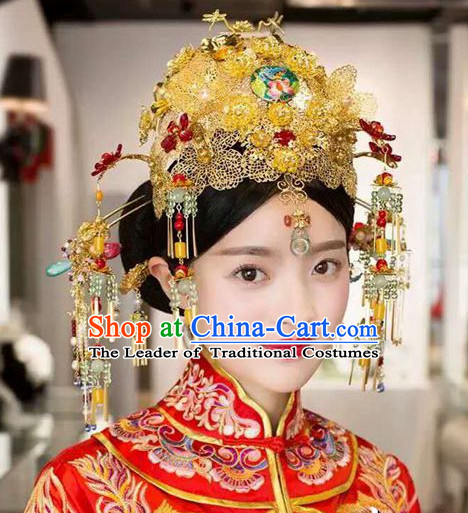 Ancient Chinese Hair Style Accessories Hair Sticks Clips Hair Pin Hair Pieces Combs Ancient Chinese Chopsticks Asian Wedding Bridal Hair Ornaments