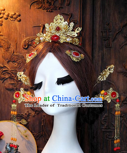 Ancient Chinese Hair Style Accessories Hair Sticks Clips Hair Pin Hair Pieces Combs Ancient Chinese Chopsticks Asian Wedding Bridal Hair Ornaments