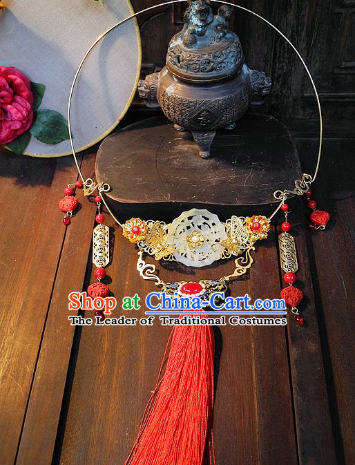 Handmade Ancient Chinese Imperial Royal Empress Princess Empress Necklace