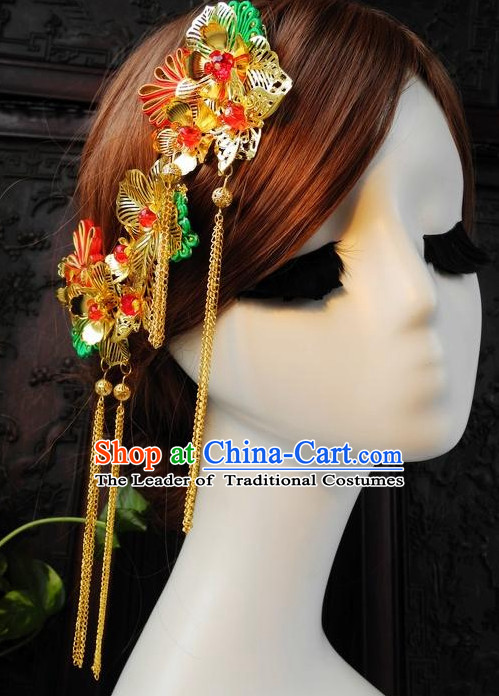 Ancient Chinese Empress Princess Queen Hair Style Accessories Hair Sticks Clips Hair Pin Hair Pieces Combs Ancient Chinese Chopsticks Asian Wedding Bridal Hair Ornaments Crown