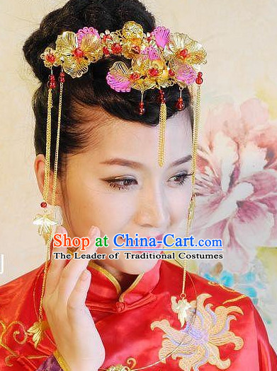 Ancient Chinese Empress Princess Queen Hair Style Accessories Hair Sticks Clips Hair Pin Hair Pieces Combs Ancient Chinese Chopsticks Asian Wedding Bridal Hair Ornaments Crown