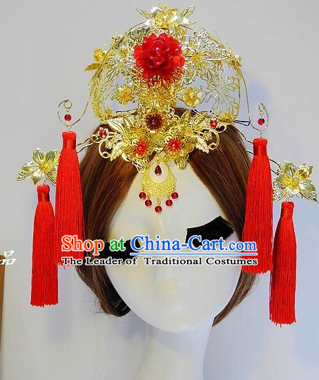 Ancient Chinese Empress Princess Queen Hair Style Accessories Hair Sticks Clips Hair Pin Hair Pieces Combs Ancient Chinese Chopsticks Asian Wedding Bridal Hair Ornaments Crown