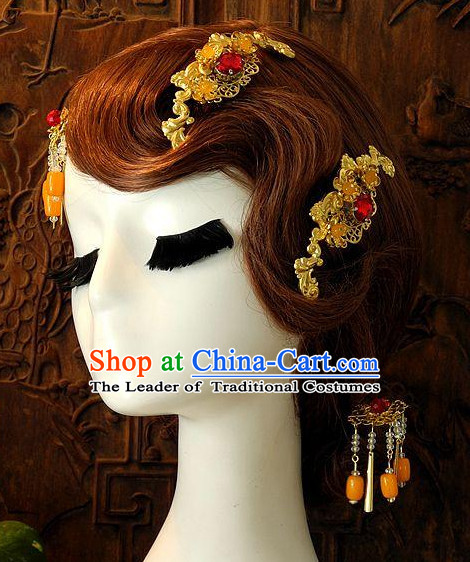 Ancient Chinese Empress Princess Queen Hair Style Accessories Hair Sticks Clips Hair Pin Hair Pieces Combs Ancient Chinese Chopsticks Asian Wedding Bridal Hair Ornaments Crown