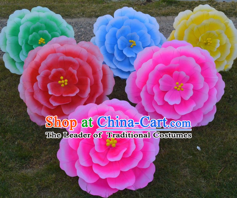 Classical Handmade Flower Umbrella Dance Props